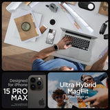 Spigen iPhone 15 Pro Max Kuori Ultra Hybrid Zero One MagFit Valkoinen