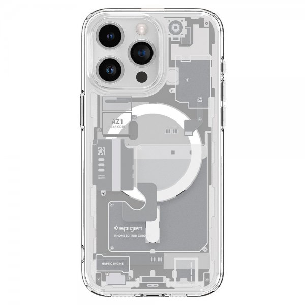 Spigen iPhone 15 Pro Max Kuori Ultra Hybrid Zero One MagFit Valkoinen