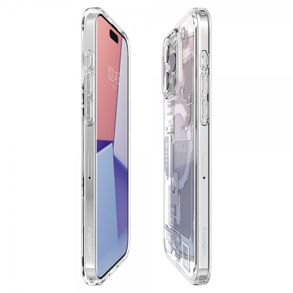 Spigen iPhone 15 Pro Max Kuori Ultra Hybrid Zero One MagFit Valkoinen