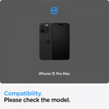Spigen iPhone 15 Pro Max Näytönsuoja GLAS.tR ALIGNmaster 2-pakkaus