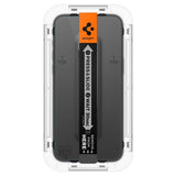 Spigen iPhone 15 Pro Max Näytönsuoja GLAS.tR EZ Fit Privacy 2-pakkaus
