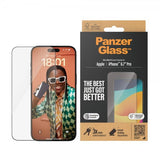 PanzerGlass iPhone 15 Pro Max -näytönsuoja Ultra-Wide Fit EasyAligner