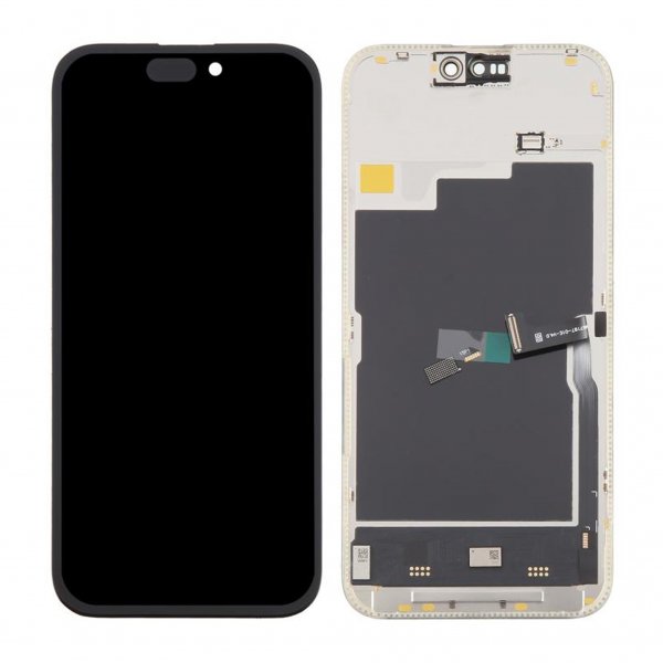 iPhone 15 Pro Max Soft OLED -näyttö, korkealaatuinen, musta (DD-merkki)