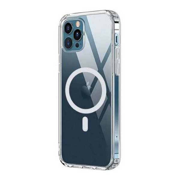 Rvelon iPhone 15 Pro Max Kuori MagSafe TPU Läpinäkyvä