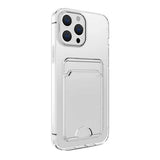 iPhone 15 Pro Max Kuori Korttikotelo Iskunkestävä Läpinäkyvä