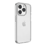 Rvelon iPhone 15 Pro Max -iskunkestävä läpinäkyvä kuori