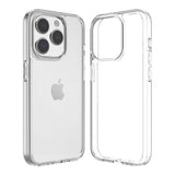 Rvelon iPhone 15 Pro Max -iskunkestävä läpinäkyvä kuori