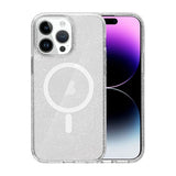 iPhone 15 Pro Kuori Glitter MagSafe Läpinäkyvä