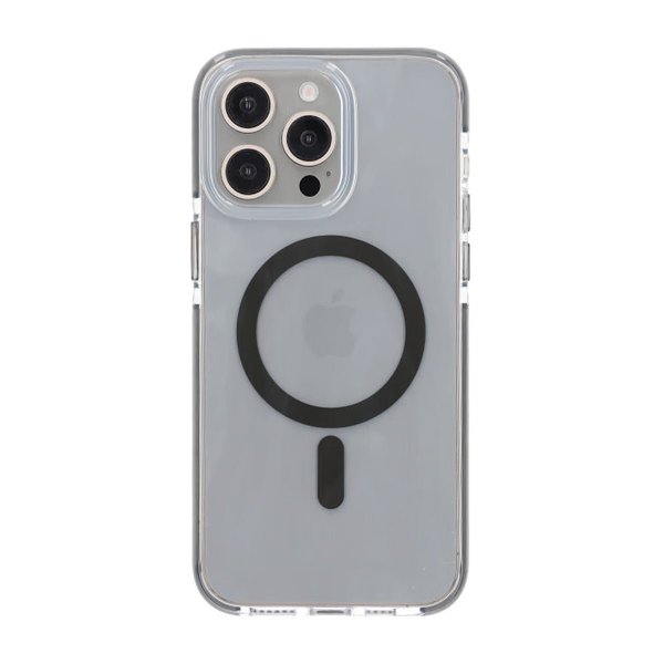 iPhone 15 Pro Kuori Iskun- ja iskunkestävä MagSafe Harmaa