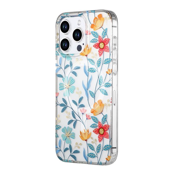 iPhone 15 Pro Kuori Kukkakuvio MagSafe Oksat