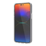 Rvelon iPhone 15 Pro -suojakuori, korttipidike, läpinäkyvä