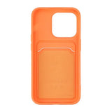 iPhone 15 Pro Kuoret Korttipidike Oranssi