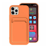 iPhone 15 Pro Kuoret Korttipidike Oranssi