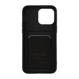 iPhone 15 Pro Kuori Korttipidike Musta