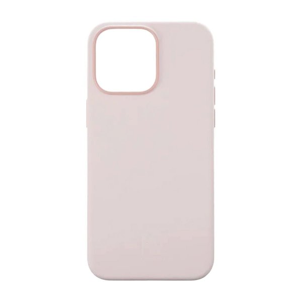 Rvelon iPhone 15 Pro Silikonikuori Vaaleanpunainen