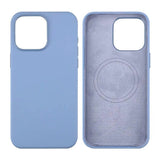 Rvelon iPhone 15 Pro Silikonikuori MagSafella, sininen