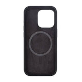 Rvelon iPhone 15 Pro -silikonikuori MagSafe, musta