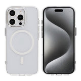 Rvelon iPhone 15 Pro Kuori TPU MagSafe Läpinäkyvä