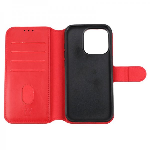 Rvelon iPhone 15 Pro Magneettinen irrotettava kuori Punainen
