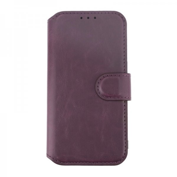 Rvelon iPhone 15 Pro Kotelo 4 korttipaikkaa MagSafe violetti