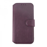 Rvelon iPhone 15 Pro Kotelo 4 korttipaikkaa MagSafe violetti