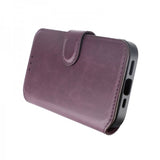Rvelon iPhone 15 Pro Kotelo 4 korttipaikkaa MagSafe violetti