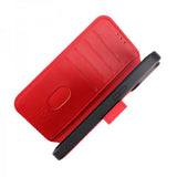 Rvelon iPhone 15 Pro Kotelo 4 Korttipaikkaa MagSafe Punainen