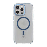 Rvelon iPhone 15 Pro Kuori TPU MagSafe Sininen