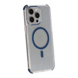 Rvelon iPhone 15 Pro -kuori, vahvistetut kulmat, sininen