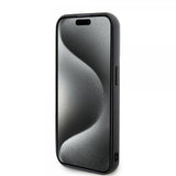 Karl Lagerfeld iPhone 15 Pro -suojakuori 3D Rubber Karl & Choupette musta
