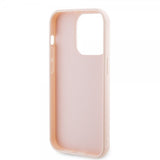 Karl Lagerfeld iPhone 15 Pro -kuori 3D Rubber Karl Pink