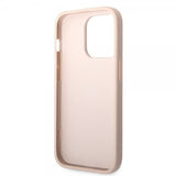 Guess iPhone 15 Pro -kuori 4G Logo Pinkki