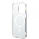 Guess iPhone 15 Pro -kuori, 4G Pattern, MagSafe, musta