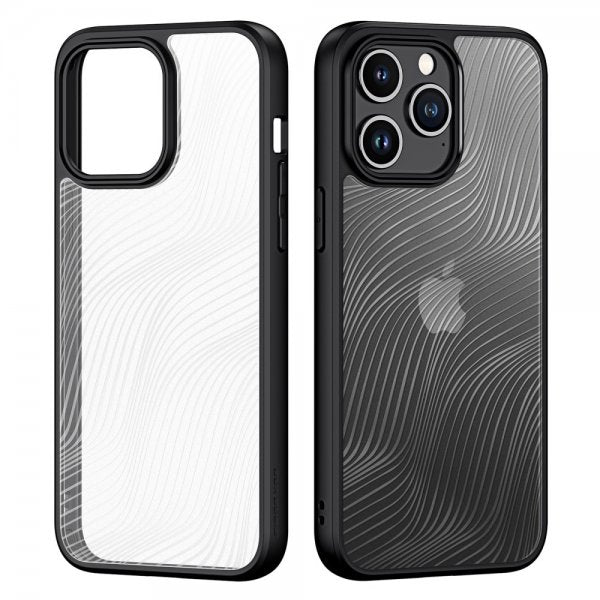 Dux Ducis iPhone 15 Pro -suojakuori Aimo-sarja musta