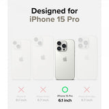 Ringke iPhone 15 Pro Air Clear -suojakuori