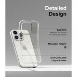 Ringke iPhone 15 Pro Air Glitter Clear -suojakuori