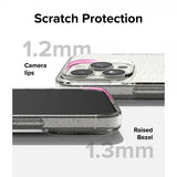 Ringke iPhone 15 Pro Air Glitter Clear -suojakuori