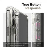 Ringke iPhone 15 Pro Air Glitter Clear -suojakuori