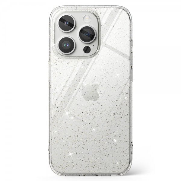Ringke iPhone 15 Pro Air Glitter Clear -suojakuori