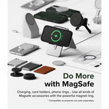 Ringke iPhone 15 Pro -suojakuori Alles MagSafe, tummanvihreä
