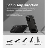 Ringke iPhone 15 Pro -suojakuori Alles MagSafe Gun Metal