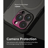 Ringke iPhone 15 Pro -suojakuori Alles MagSafe Gun Metal