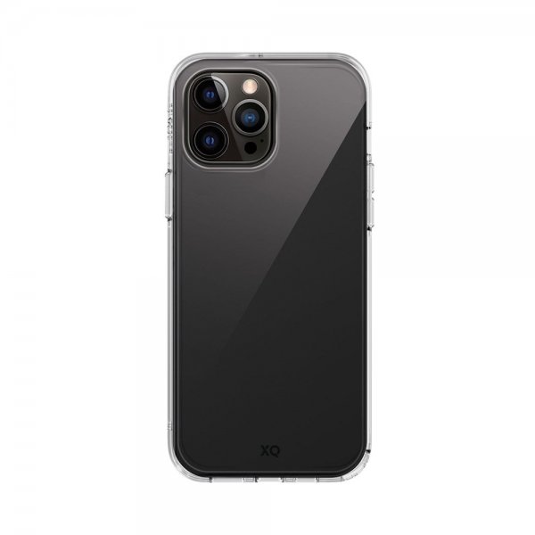 Xqisit iPhone 15 Pro -suojakuori Antishock Case läpinäkyvä