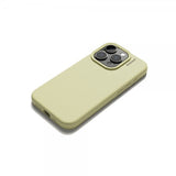 Nudient iPhone 15 Pro -kuori Base Case Pale Yellow