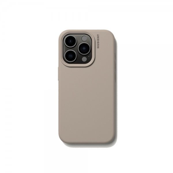 Nudient iPhone 15 Pro -kuori Base Case Stone Beige
