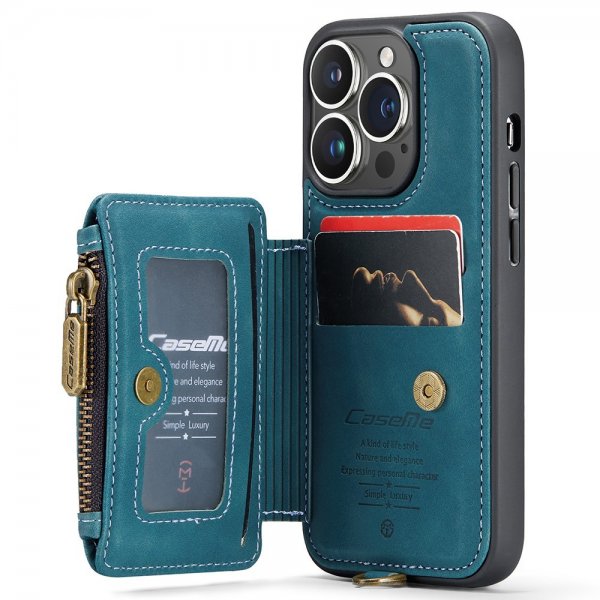 CaseMe iPhone 15 Pro Kuori C20 Series Petrol
