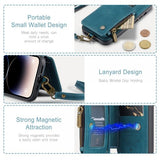 CaseMe iPhone 15 Pro Kuori C20 Series Petrol