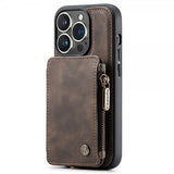 CaseMe iPhone 15 Pro -suojakuori C20-sarja Kahvi