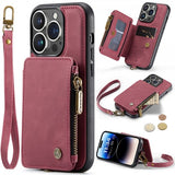 CaseMe iPhone 15 Pro -suojakuori C20 Series Punainen