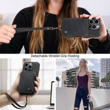 CaseMe iPhone 15 Pro -suojakuori C20 Series, musta